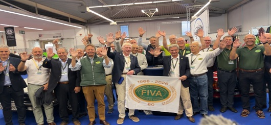 FIVA feiert 60. auf der Techno Classica Dortmund