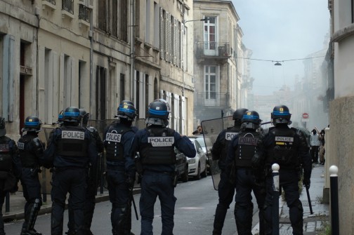 Manifestation ldes lycéens à bordeaux le 13 octobre 2026